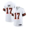 Brian Sipe Jersey White