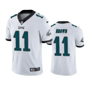 AJ Brown Jersey White Vapor 