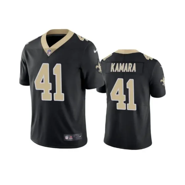 Alvin Kamara Jersey Black Vapor