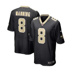 Archie Manning Jersey Black