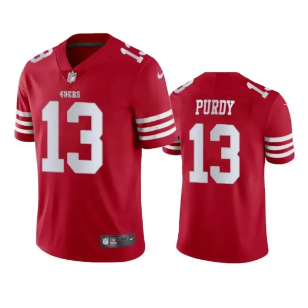 Brock Purdy Jersey Scarlet Vapor 