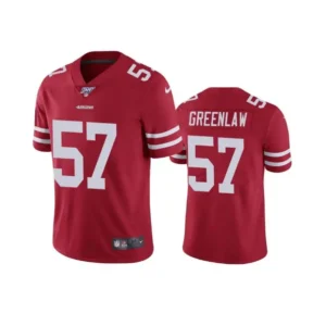 Dre Greenlaw Jersey Scarlet Vapor 