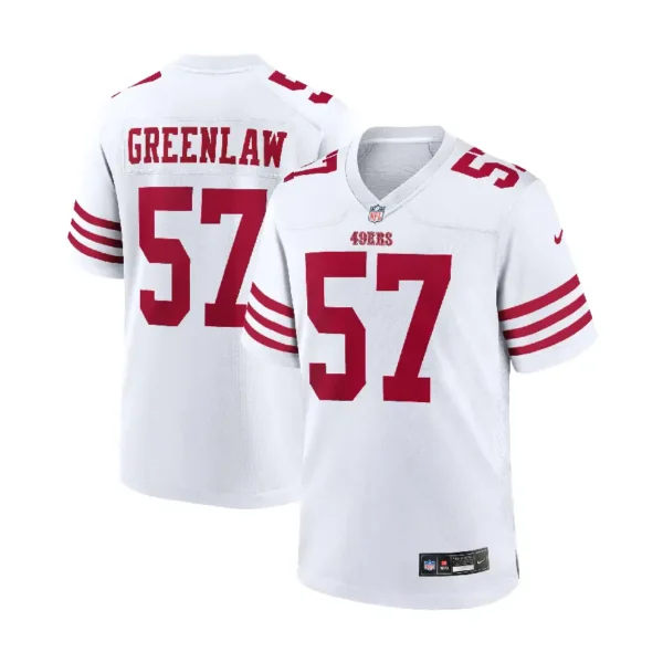 Dre Greenlaw Jersey White