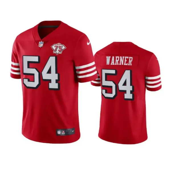 Fred Warner Jersey Scarlet Vapor 