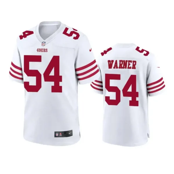 Fred Warner Jersey White