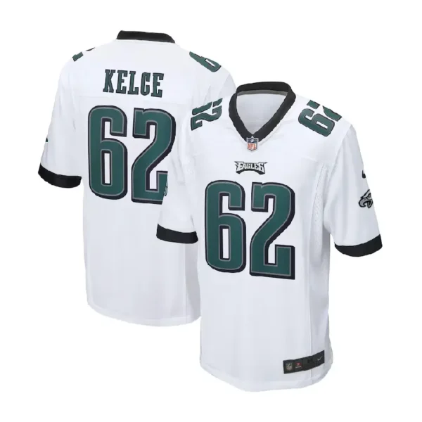 Jason Kelce Jersey White