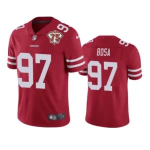 Nick Bosa Jersey Scarlet Vapor