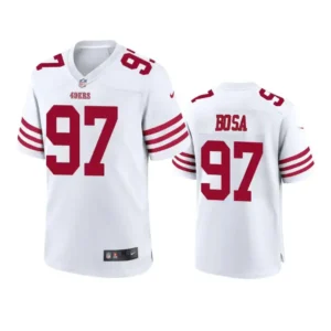 Nick Bosa Jersey White