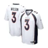 Russell Wilson Jersey White