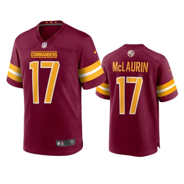 Terry McLaurin Jersey Burgundy