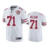 Trent Williams Jersey White Vapor 