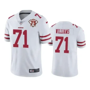 Trent Williams Jersey White Vapor 