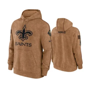 New Orleans Saints Hoodie Brown