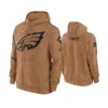 Philadelphia Eagles Hoodie Brown